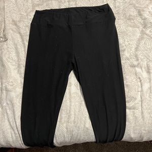 Lularoe TC Solid Black Leggings